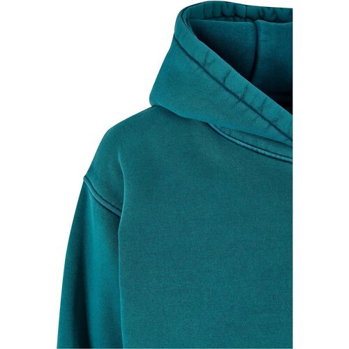 Urban Classics Ladies Stone Washed Hoody watergreen XS