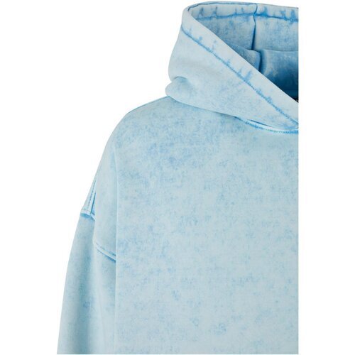 Urban Classics Ladies Oversized Towel Washed Hoody balticblue XS