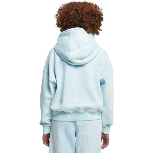 Urban Classics Ladies Oversized Towel Washed Hoody balticblue XS