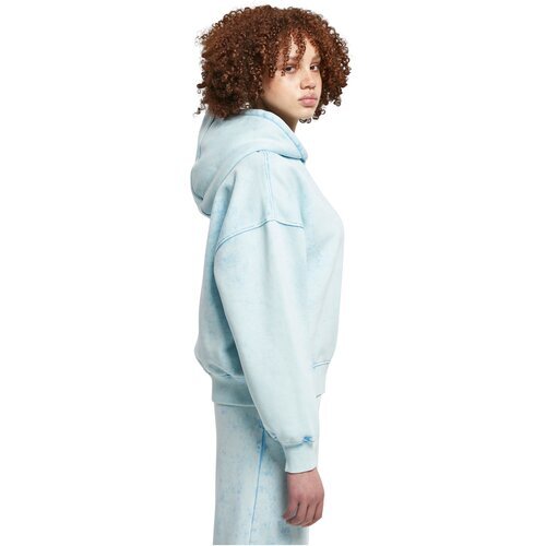 Urban Classics Ladies Oversized Towel Washed Hoody balticblue XS