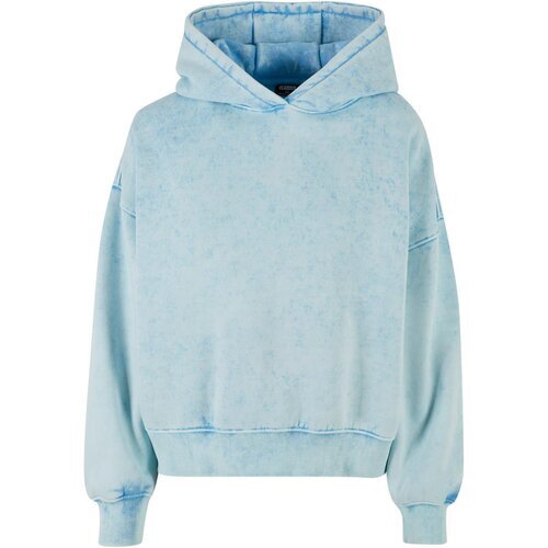 Urban Classics Ladies Oversized Towel Washed Hoody balticblue XS