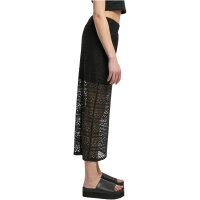 Urban Classics Ladies Stretch Crochet Lace Midi Skirt