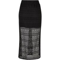 Urban Classics Ladies Stretch Crochet Lace Midi Skirt