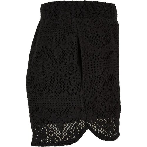 Urban Classics Ladies Crochet Lace Resort Shorts