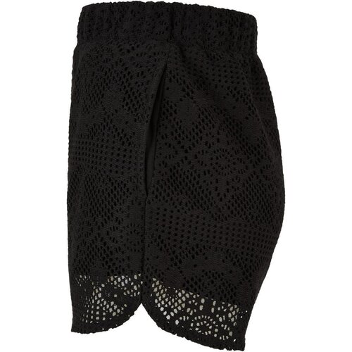 Urban Classics Ladies Crochet Lace Resort Shorts