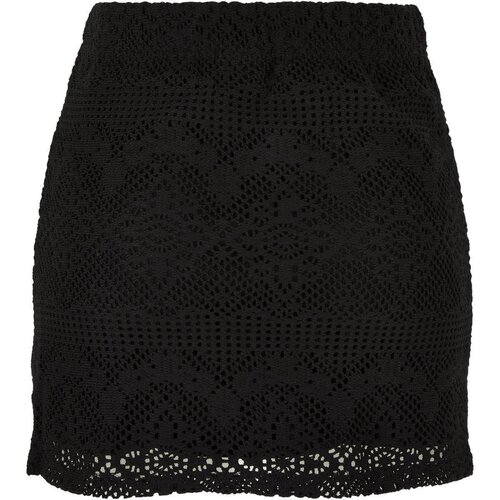 Urban Classics Ladies Crochet Lace Mini Skirt