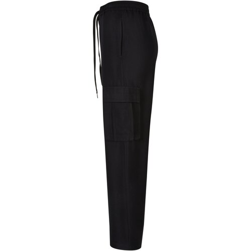 Urban Classics Ladies Vicose Straight Leg Cargo Pants black 3XL