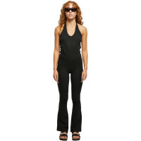 Urban Classics Ladies Stretch Interlock Neckholder Jumpsuit