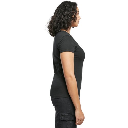 Urban Classics Ladies Organic Asymmetric Neckline Tee black 4XL