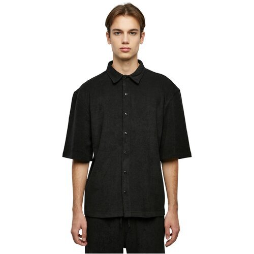 Urban Classics Boxy Towel Shirt black L