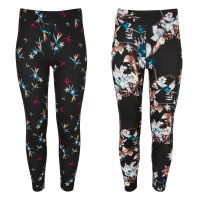 Urban Classics Kids Girls Soft AOP Leggings