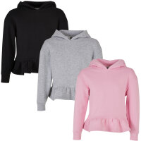 Urban Classics Kids Girls Organic Volants Hoody