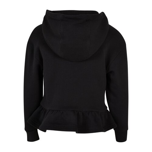 Urban Classics Kids Girls Organic Volants Hoody black 110/116