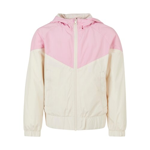 Urban Classics Kids Girls Arrow Windbreaker girlypink/whitesand 110/116