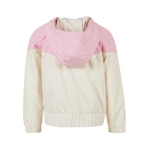 Urban Classics Kids Girls Arrow Windbreaker girlypink/whitesand 110/116