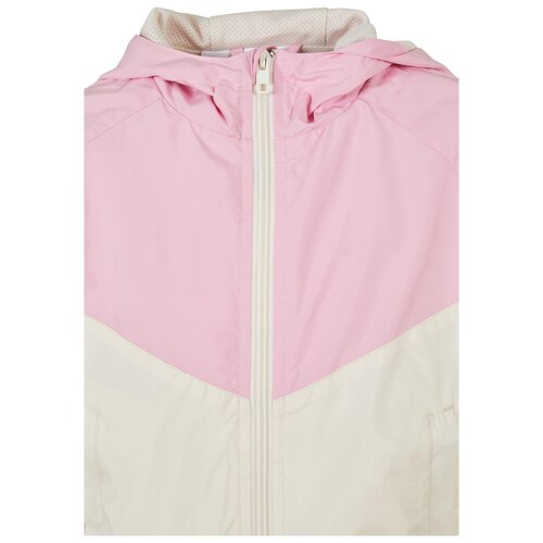 Urban Classics Kids Girls Arrow Windbreaker girlypink/whitesand 110/116