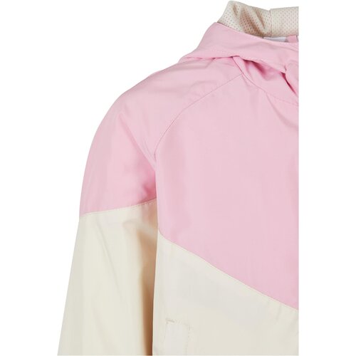 Urban Classics Kids Girls Arrow Windbreaker girlypink/whitesand 110/116