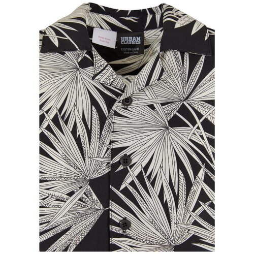 Urban Classics Kids Frond Resort Shirt black 134/140