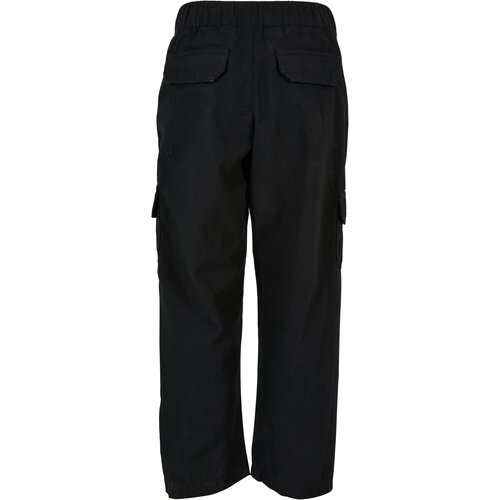 Urban Classics Kids Boys Ripstop Cargo Pants black 110/116