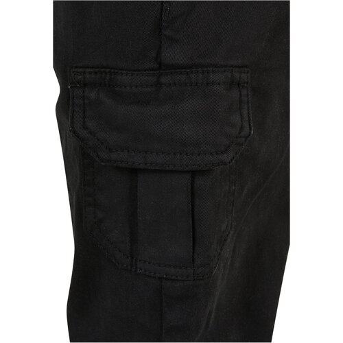 Urban Classics Kids Girls High Waist Cargo Pants black 110/116