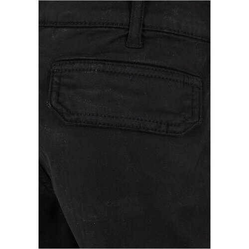 Urban Classics Kids Girls High Waist Cargo Pants black 110/116