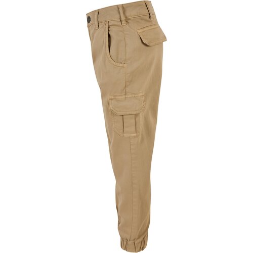 Urban Classics Kids Girls High Waist Cargo Pants unionbeige 158/164