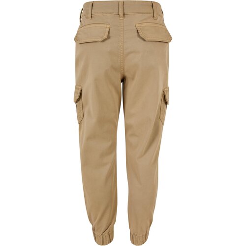 Urban Classics Kids Girls High Waist Cargo Pants unionbeige 158/164