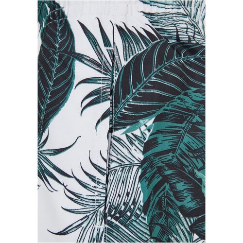 Urban Classics Kids Boys Pattern Swim Shorts palm leaves aop 146/152