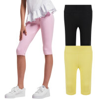 Urban Classics Kids Girls High Waist Cycle Shorts