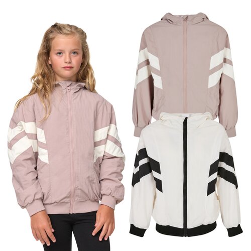 Urban Classics Kids Girls Crinkle Batwing Jacket