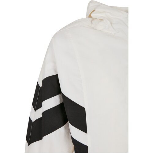 Urban Classics Kids Girls Crinkle Batwing Jacket white/black 110/116