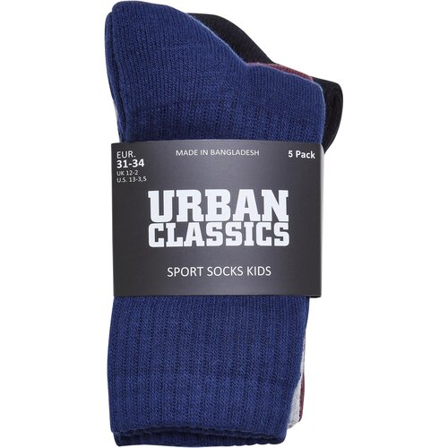 Urban Classics Kids Sport Socks Kids 5-Pack wintercolor 39-42