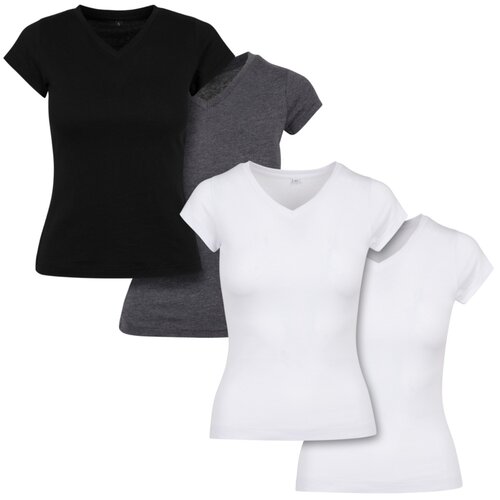 Build Your Brand Ladies Basic Tee 2-Pack