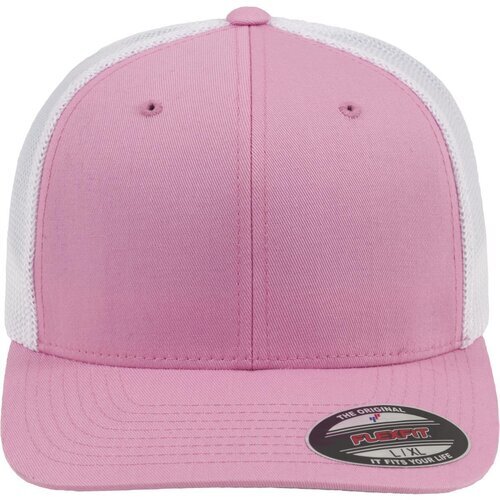 Flexfit Mesh Trucker Cap 2-Tone pink/wht L/XL