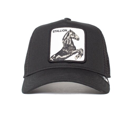 Goorin Bros. The Stallion Trucker Cap The Farm Animal Black