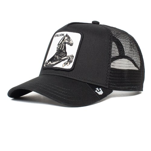 Goorin Bros. The Stallion Trucker Cap The Farm Animal Black