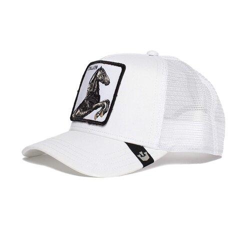 Goorin Bros. The Stallion Trucker Cap The Farm Animal White