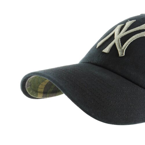 47 Brand MLB New York Yankees Ballpark Camo 47 CLEAN UP Cap Black