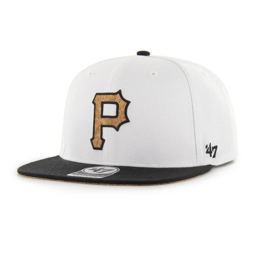 47 Brand MLB Pittsburgh Pirates Corkscrew 47 CAPTAIN Cap White
