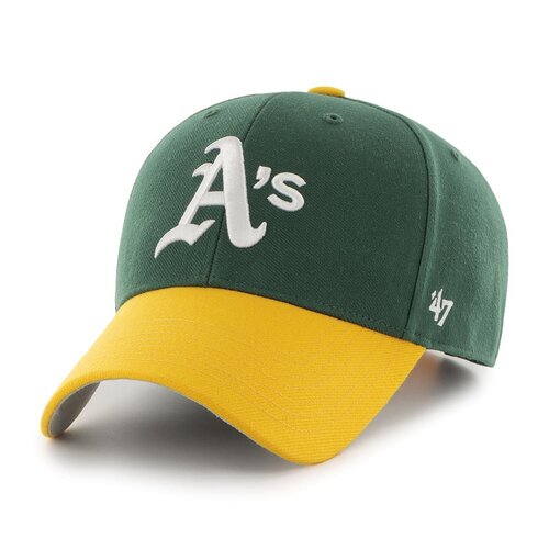 47 Brand MLB Oakland Athletics Sure Shot Snapback TT 47 MVP Cap Dark Green