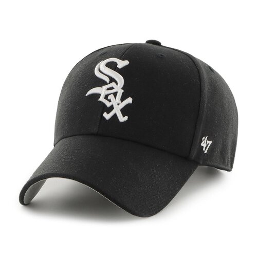 47 Brand MLB Chicago White Sox Sure Shot Snapback 47 MVP Cap Black