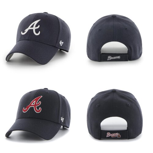 47 Brand MLB Atlanta Braves 47 MVP Cap