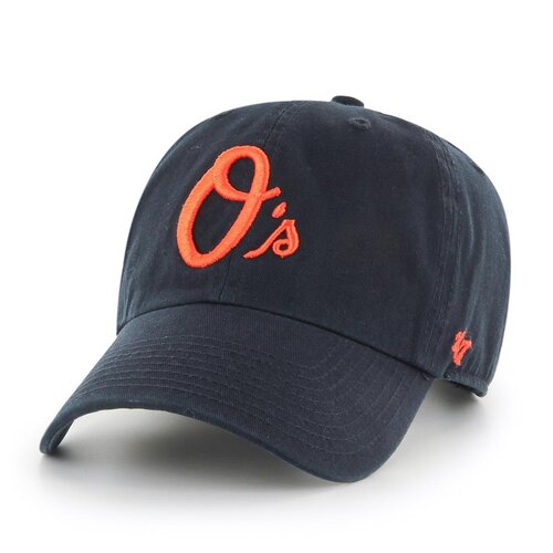 47 Brand MLB Baltimore Orioles 47 CLEAN UP Cap Black