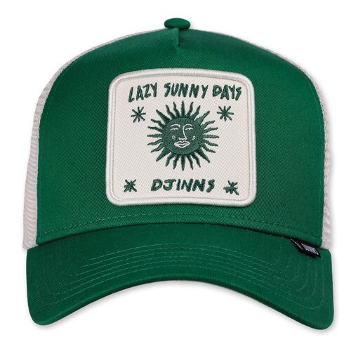 Djinns HFT Trucker Cap Lazy Sunny Days  Green/Beige