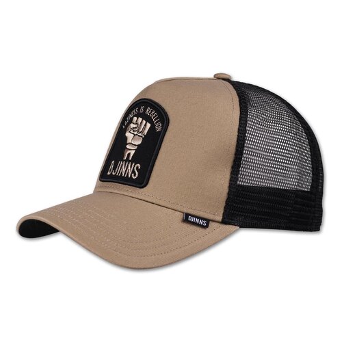 Djinns HFT Trucker Cap Rebellion  Beige/Black