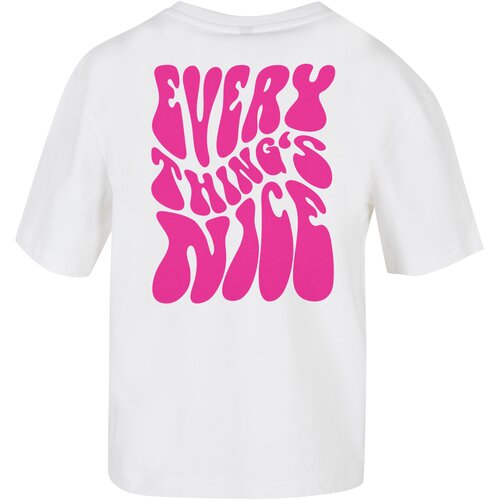 Miss Tee Everything Is Nice Tee white XS