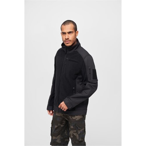 Brandit Fleecejacket Ripstop black 3XL