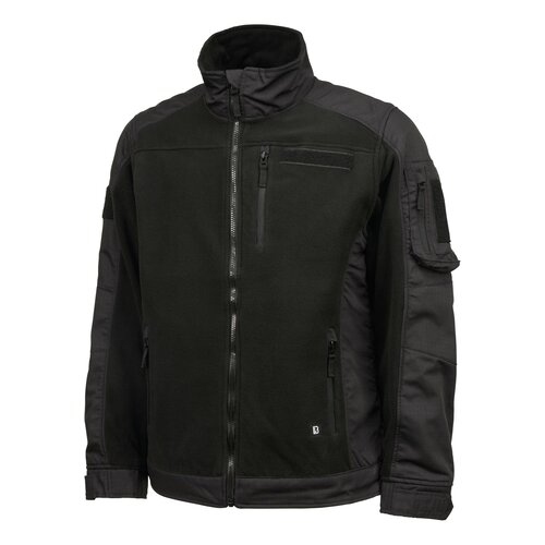 Brandit Fleecejacket Ripstop black 3XL