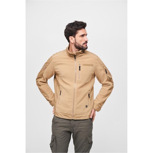 Brandit Fleecejacket Ripstop camel 7XL