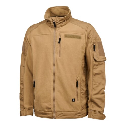 Brandit Fleecejacket Ripstop camel 7XL